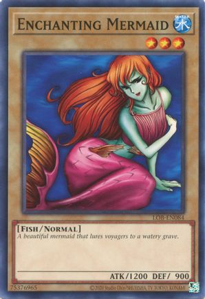 Enchanting Mermaid - LOB-EN084 - Common - Unlimited Worldwide available at 401 Games Canada