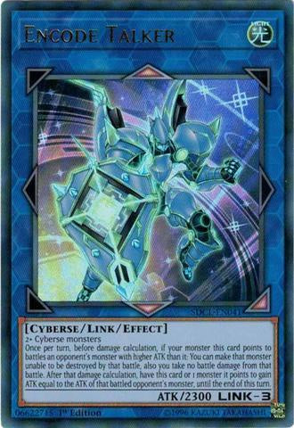 Encode Talker - SDCL-EN041 - Ultra Rare - 1st Edition available at 401 Games Canada