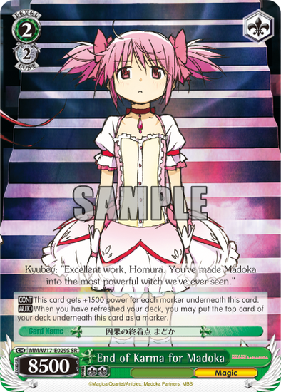 End of Karma for Madoka - MM/W17-E029S - Super Rare available at 401 Games Canada