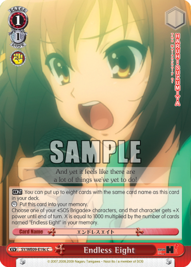 Endless Eight - SY-WE09-E19c - Common (C) (Foil) available at 401 Games Canada