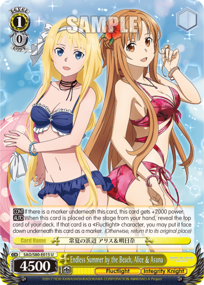 Endless Summer by the Beach, Alice & Asuna (U) available at 401 Games Canada