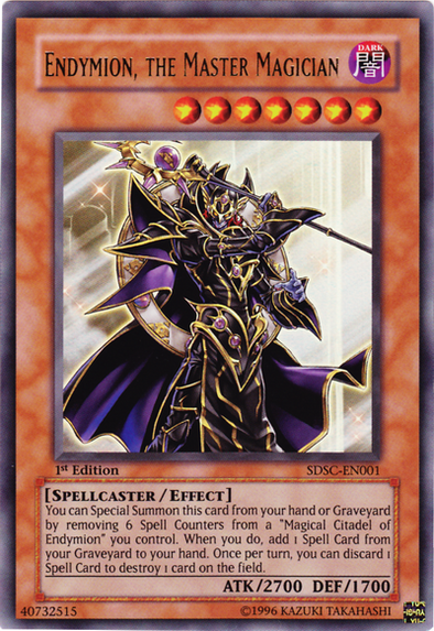 Endymion, the Master Magician - SDSC-EN001 - Ultra Rare - 1st Edition available at 401 Games Canada