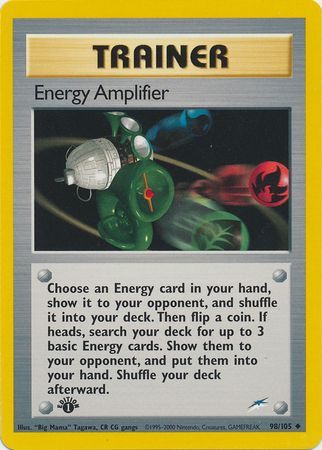 Energy Amplifier - 98/105 - Uncommon - 1st Edition available at 401 Games Canada