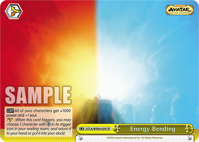 Energy Bending - ATLA/WX04-E020 - Climax Rare available at 401 Games Canada