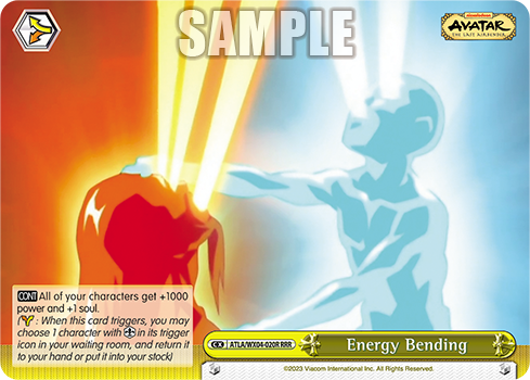 Energy Bending - ATLA/WX04-E020R - Triple Rare available at 401 Games Canada