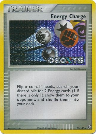 Energy Charge - 86/107 - Uncommon - Reverse Holo available at 401 Games Canada