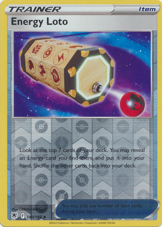 Energy Loto - 140/189 - Uncommon - Reverse Holo available at 401 Games Canada