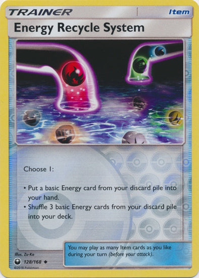 Energy Recycle System - 128/168 - Uncommon - Reverse Holo available at 401 Games Canada