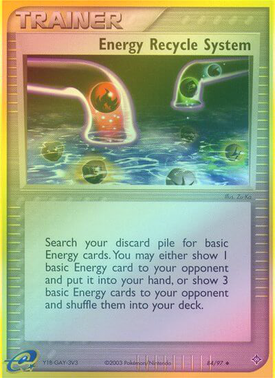 Energy Recycle System - 84/97 - Uncommon - Reverse Holo available at 401 Games Canada