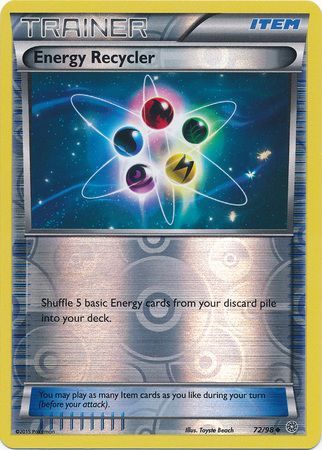 Energy Recycler - 72/98 - Uncommon - Reverse Holo available at 401 Games Canada