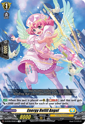 Energy Refill Angel - D-BT05/050 - Rare available at 401 Games Canada