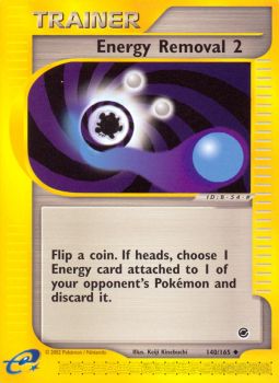 Energy Removal 2 - 140/165 - Uncommon available at 401 Games Canada