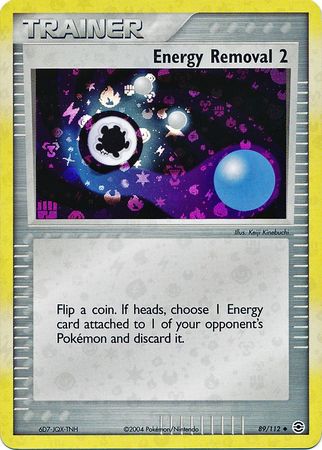 Energy Removal 2 - 89/112 - Uncommon - Reverse Holo available at 401 Games Canada