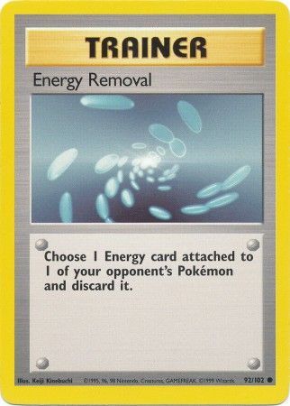 Energy Removal - 92/102 - Common - Unlimited available at 401 Games Canada