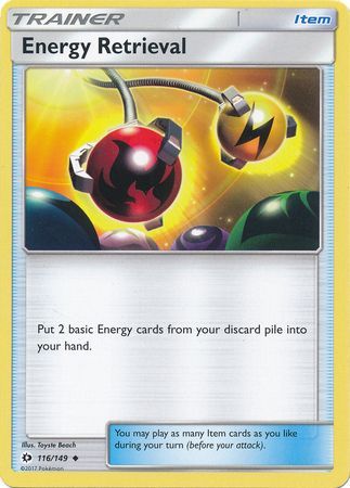 Energy Retrieval - 116/149 - Uncommon available at 401 Games Canada