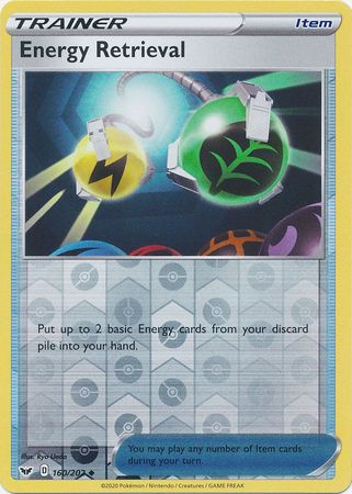 Energy Retrieval - 160/202 - Uncommon - Reverse Holo available at 401 Games Canada