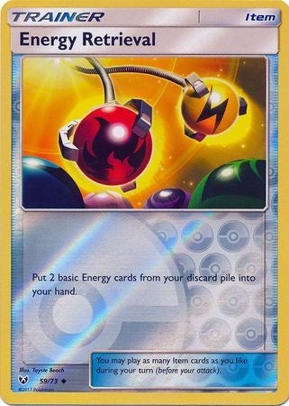 Energy Retrieval - 59/73 - Uncommon - Reverse Holo available at 401 Games Canada