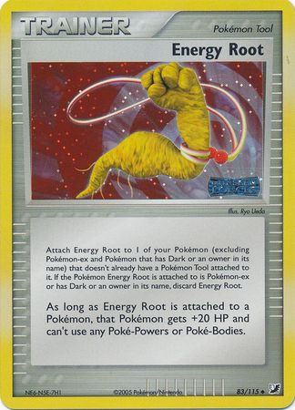 Energy Root - 83/115 - Uncommon - Reverse Holo available at 401 Games Canada