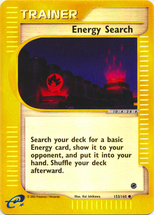 Energy Search - 153/165 - Common - Reverse Holo available at 401 Games Canada