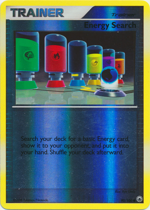 Energy Search - 90/100 - Common - Reverse Holo available at 401 Games Canada