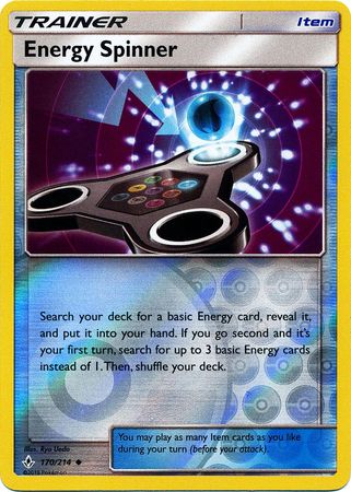 Energy Spinner - 170/214 - Uncommon - Reverse Holo available at 401 Games Canada