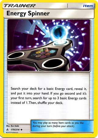 Energy Spinner - 170/214 - Uncommon available at 401 Games Canada