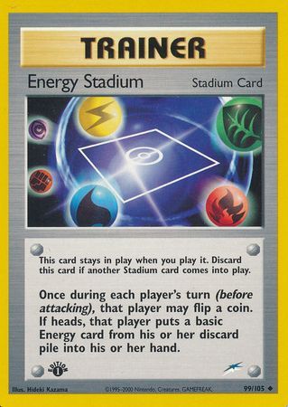 Energy Stadium - 99/105 - Uncommon - 1st Edition available at 401 Games Canada