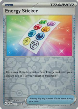 Energy Sticker - 159/165 - Uncommon - Reverse Holo available at 401 Games Canada