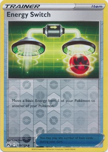 Energy Switch - 129/159 - Uncommon - Reverse Holo available at 401 Games Canada