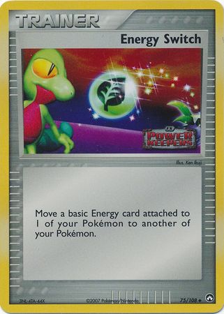 Energy Switch - 75/108 - Uncommon - Reverse Holo available at 401 Games Canada