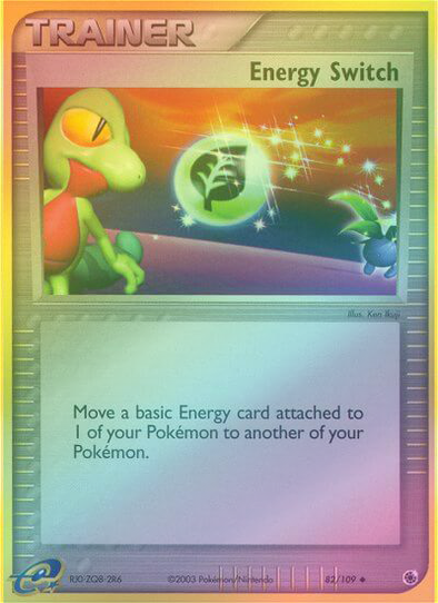 Energy Switch - 82/109 - Uncommon - Reverse Holo available at 401 Games Canada