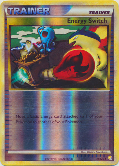 Energy Switch - 91/123 - Uncommon - Reverse Holo available at 401 Games Canada