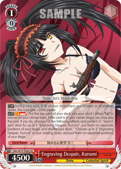 Engraving Despair, Kurumi - DAL/W79-TE06S - Trial Deck available at 401 Games Canada