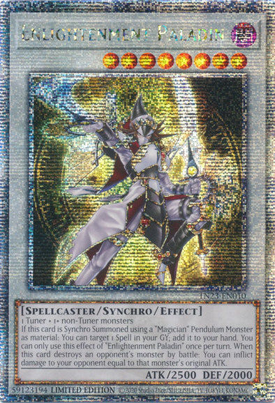 Enlightenment Paladin - TN23-EN010 - Quarter Century Secret Rare - Limited Edition available at 401 Games Canada