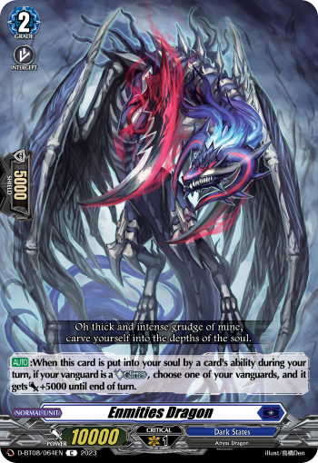 Enmities Dragon - D-BT08/064 - Common available at 401 Games Canada