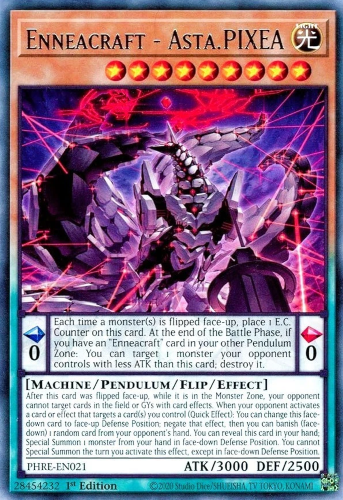 Enneacraft - Asta.PIXEA (Super Rare) - PHRE-EN021 - Super Rare - 1st Edition