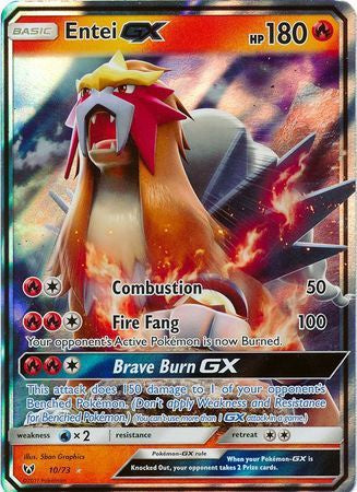 Entei GX - 10/73 - Ultra Rare available at 401 Games Canada