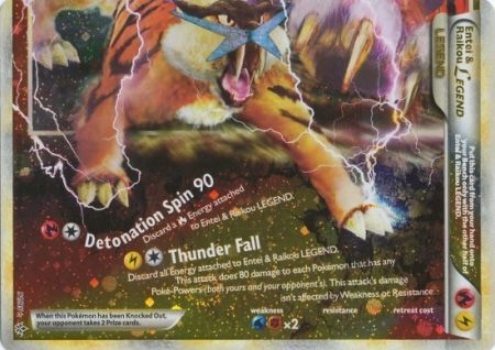 Entei & Raikou Legend (Bottom) - 91/95 - Ultra Rare available at 401 Games Canada