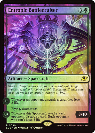 Entropic Battlecruiser (Foil) (EOE)