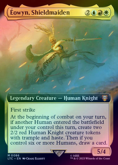401 Games Canada - Eowyn, Shieldmaiden - Extended Art (Foil) (LTC) 401 Games Canada - Eowyn, Shieldmaiden - Extended Art (Foil) (LTC)