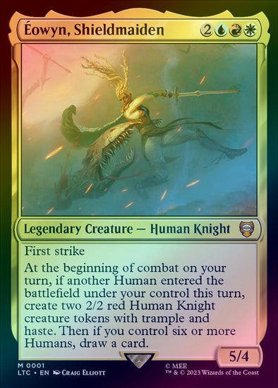 401 Games Canada - Eowyn, Shieldmaiden (Foil) (LTC) 401 Games Canada - Eowyn, Shieldmaiden (Foil) (LTC)
