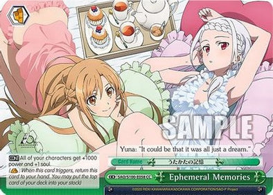 Ephemeral Memories - SAO/S100-E058 - Climax Common available at 401 Games Canada