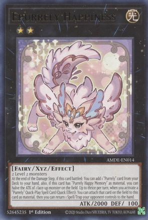 Epurrely Happiness - AMDE-EN014 - Rare - 1st Edition available at 401 Games Canada