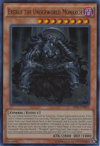 Erebus the Underworld Monarch - SR01-EN001 - Ultra Rare - Unlimited available at 401 Games Canada