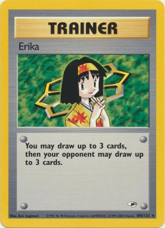 Erika - 100/132 - Rare - Unlimited available at 401 Games Canada