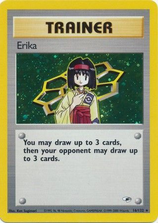 Erika - 16/132 - Holo - Unlimited available at 401 Games Canada