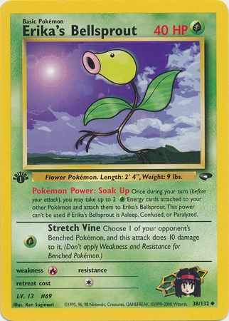 Erika's Bellsprout - 38/132 - Uncommon - 1st Edition available at 401 Games Canada