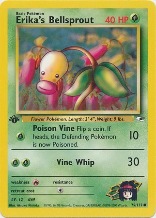 Erika's Bellsprout - 75/132 - Common - 1st Edition available at 401 Games Canada