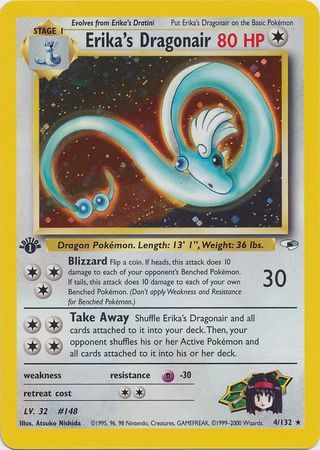 Erika's Dragonair - 4/132 - Holo - 1st Edition available at 401 Games Canada