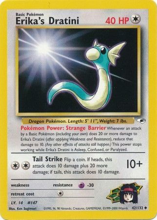401 Games Canada - Erika's Dratini - 42/132 - Uncommon - Unlimited 401 Games Canada - Erika's Dratini - 42/132 - Uncommon - Unlimited